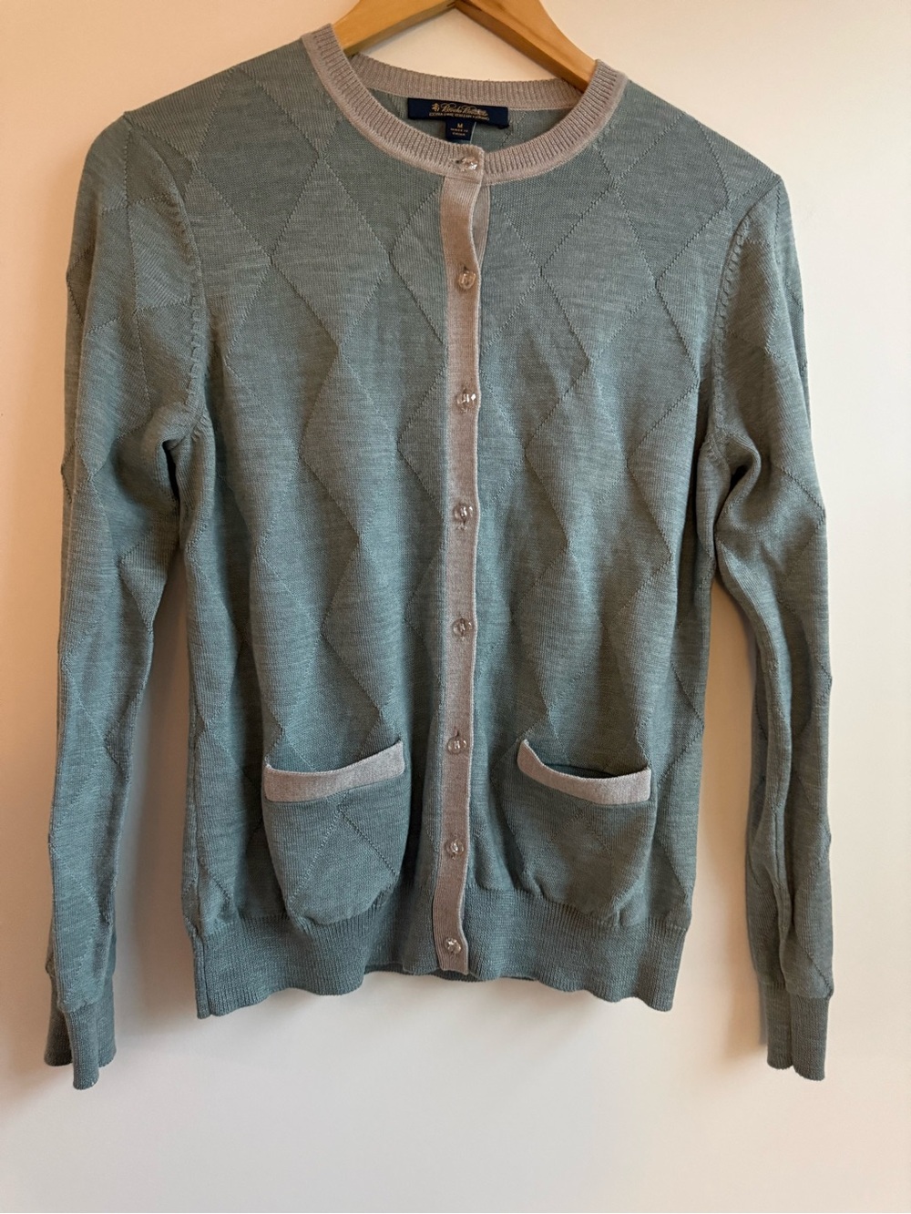 Brooks Brothers 100% Merino Wool Women’s Cardigan